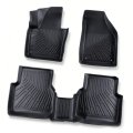 4pcs Floor Mats Black Tpe Replacement For Ti-guan 2009-2018