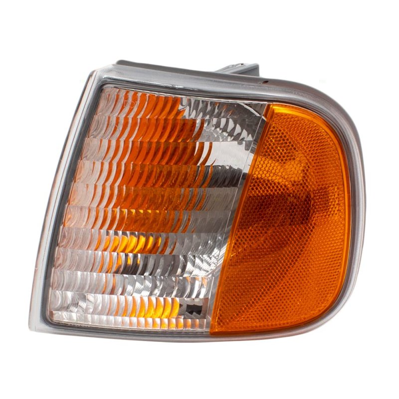 Brock Aftermarket Replacement Driver Left Passenger Right Park Signal Light Unit Set For 1997-2003 Ford F-150