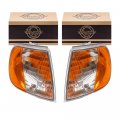 Brock Aftermarket Replacement Driver Left Passenger Right Park Signal Light Unit Set For 1997-2003 Ford F-150
