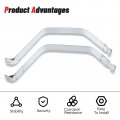 A-premium 2pcs Fuel Tank Straps Compatible With Ford F-150 1997 1998 1999 2000 2001 2002 2003 F-250 4wd 24 5 Gallon Only