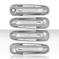 4dr Door Handle Cover Set For 2002-2007 Jeep Liberty Chrome 