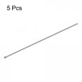 Uxcell Straight Ejector Pins 3 5mm 9 64 Dia 65mn Steel Round Tip Punch 250mm 10 Long For Mechanical Maintenance 5pcs