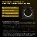 Ocpty Mass Air Flow Sensor 3l7u12b579aa-z Meter Fits For 2003-2004d Expedition 4 6l Ford 4l For Lincoln Navigator Y Mass Air
