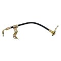 Brake Hydraulic Hose For Chrysler Cirrus 1999 2000 Epdm Rubber Black With Stamped Steel Bracket Replacement 13 In Length 