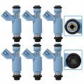 6pcs Ocpty 4 Holes Fuel Injectors Fit For 2003-2005 Lincoln Ls 3 0l Fj769 3w4z9f593aa Replacement Oem Part