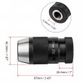 Uxcell Keyless Drill Chuck Jt33 Taper Mount Adjustable 3 76 -1 2 1mm-13mm 3-jaw For Lathes Milling Drilling Machine