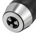 Uxcell Keyless Drill Chuck Jt33 Taper Mount Adjustable 3 76 -1 2 1mm-13mm 3-jaw For Lathes Milling Drilling Machine