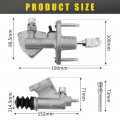 Clutch Slave Master Cylinder Assy For Civic Cr-v Accord Element Rsx Replace Part 46920-s7a-a03 46930-s7c-e01 Durable
