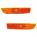 Volkswagen Passat Side Marker Light Assembly 2001 2002 2003 2004 2005 Driver And Passenger Pair Front Replaces Vw2550106 