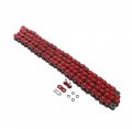 Red O Ring Chain Sprocket Silver 13 50 114l For 2005-2009 2014 Yamaha Yz450f