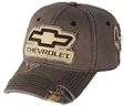 Chevrolet Frayed Camo Hat Brown 
