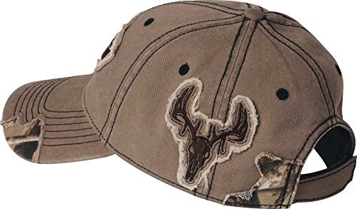 Chevrolet Frayed Camo Hat Brown