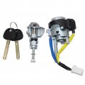 Secosautoparts 4 Line Full Door Lock Cylinder Ignition Compatible With Kia K5 2020 2021