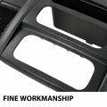 G-plus Center Dash Radio Bezel Trim Panel W Storage Compatible With Dodge Ram 1500 2002-2005 Fits 2500 3500 2003-2005 Black