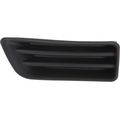 Fog Lamp Cover For Honda Accord 2006-2007 4 Door Sedan Passenger Side Right With Bezel Reph108617 Black Plastic 