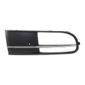 Volkswagen Beetle 2012-2019 Fog Light Cover Assembly Passenger Side Front Plastic Black With Chrome Molding Hole Replacement 