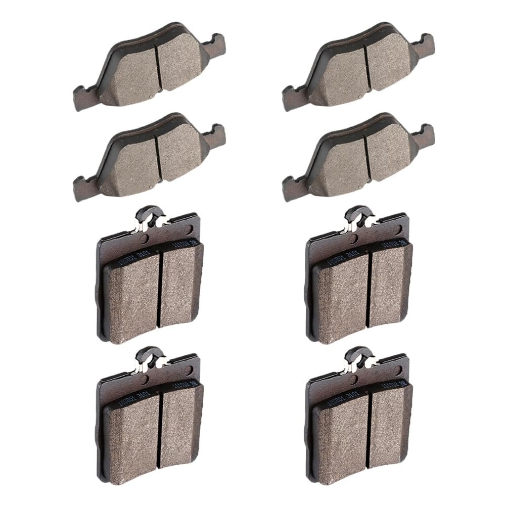 D853 D779 Front And Rear Disc Brake Pad Set For Chrysler Crossfire 2004 2008 Mercedes Benz Slk320 2002 With Hardware