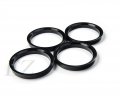 Hub Centric Ring Set 110mm Wheel Bore Od To 106mm Id For 6 Lug Toyota Tacoma Tundra 4 Runner Pickup Piece Polycarbon 