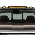 Auto Dynasty Compatible With 07-13 Silverado Sierra Gmt900 Led Cab Roof Top Center Running Light Pair Side Lamps Smoked Yellow