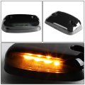 Auto Dynasty Compatible With 07-13 Silverado Sierra Gmt900 Led Cab Roof Top Center Running Light Pair Side Lamps Smoked Yellow