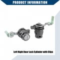 Hihaha No 06351te0a11 72145s73003 Outer Ignition Switch Cylinder Lock Front Door With Keys For Honda Civic 2003-2005 Cr-v 05-06