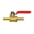 Ocsparts Mtlb-6 3 8 Brass Barb X Ball Valve Lead Free 0 1875 Id