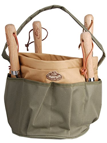 Esschert Design Canvas Round Tool Bag