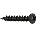 Parts Express 6 X 1 Deep Thread Pan Head Screws Black 100 Pcs 