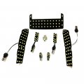 July King 8 Pcs Led Car Interior Reading Lights For Toyota Prius 30 40 Series 2835smd 6000k White