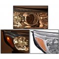 G-plus Headlights Assembly Compatible With 2013 2014 2015 Malibu Lt Ltz 4-door Sedan Right Bumper Headlamp Clear Lens Chrome