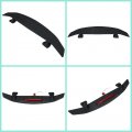 Gxywady Matte Black 52 Inch Universal 2 Pedestal Trunk Spoiler Wing Fin Tail With Light