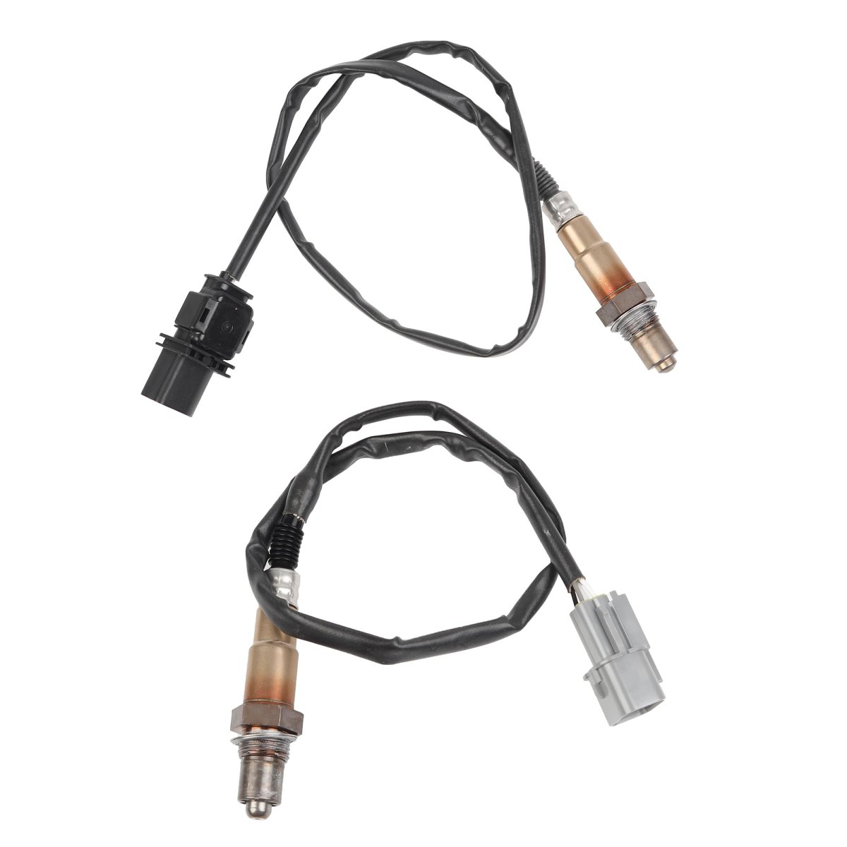 2pcs Upstream And Downstream Oxygen Sensor 234 5055 4568 For 2012 27 Hyundai Accent Veloster 1 6l 2018 Kia Rio 2016 Soul 1
