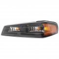 Gmc Canyon Corner Light Pair 2004 To 2012 Driver And Passenger Side Park Signal Lamp Set Black Interior With Clear Amber Lens