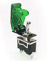 Safety Toggle Switch Spdt 20 Amp Transparent Green 