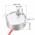 Uxcell Metal Gear Electric Synchronous Motor Ac 12v 1 3-1 5rpm 50-60hz Ccw Cw 4w