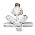 Satco S9752 60w Led Hid Replacement 5000 K Mogul Extended Base Adjustable Beam Angle 100-277v Light Bulb