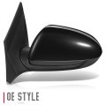 Hy1320243 Factory Style Driver Left Side Mirror Manual Folding Power Adjust Compatible With Accent 18-22 Paint To Match