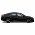 Slickmod Chrome Delete Blackout Vinyl Overlay For 2018-2022 Toyota Camry Window Trim Gloss Black 