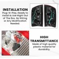 Hecasa Tail Light Compatible With 02-06 Dodge Ram 1500 03-06 2500 3500 Taillight Lamp Signal Brake W Bulbs And Wiring Harness
