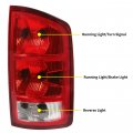 Hecasa Tail Light Compatible With 02-06 Dodge Ram 1500 03-06 2500 3500 Taillight Lamp Signal Brake W Bulbs And Wiring Harness