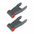 1 To 2 In Adjustable Leveling Lowering Shackles Drop Kit For 1973 1996 Ford F150 F100 Leaf Spring Shackle Rear Left Right