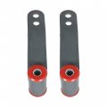 Labwork 1-2 Adjustable Leveling Lowering Shackles Drop Kit Replacement For 1973-1996 Ford F150 F100