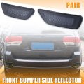 X Autohaux Pair Front Bumper Reflector Side Marker 57010720a 57010721ac For Jeep Grand Cherokee 2011-2020 Compass 2011-2016