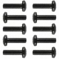Caltric 10x Bolt M6x20 Screw Compatible With John Deere 21m7296 Length 24 2 Mm Head Diameter 11 9