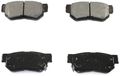 Dura International Bp813 C Rear Ceramic Brake Pad 