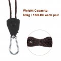 Uxcell 2pcs 1 8 4mm Adjustable Ratchet Rope Hanger With 9 8ft 3meter Tie Down Strap Ratcheting Pulley System Bungee Cord For