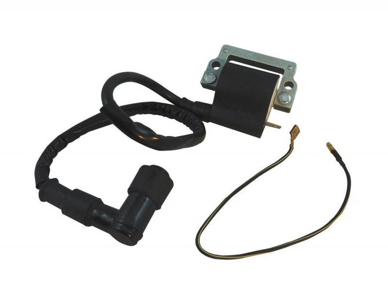 Ignition Coil For Yamaha Dt100 1973 To 1983 12 Volt Scooter Motorcycles Dirtbikes Roadbikes Threewelers Includes Wire Part