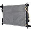 Aluminum Radiator Complete For 2012-2017 Accent Kia Rio