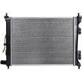 Aluminum Radiator Complete For 2012-2017 Accent Kia Rio