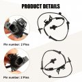 Front And Rear Side Abs Wheel Speed Sensor 4 Piece Set For Honda Civic 2012 2013 Oe 57450tr3a02 57455tr3a02 57470tr0013